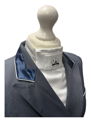 SALE Ladies Isabell Dressage Tailcoat, Slate grey and navy contrast size 14SPL