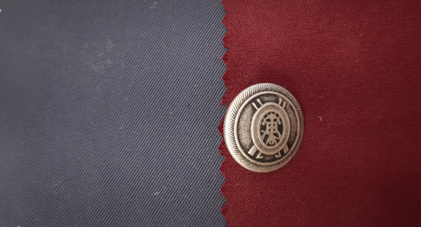 Cameron Short Jacket, Slate Grey & Claret