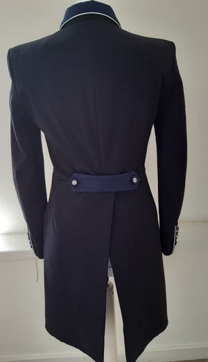 Ladies Isabell Dressage Tailcoat, Navy & Navy Dazzle - RTW