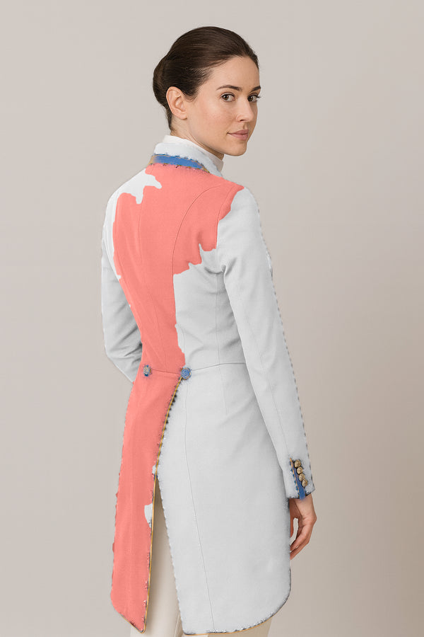 Sophie Single-Breasted Ladies Navy Tailcoat