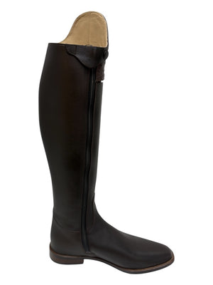 Cavallo Brown Boot with Ostrich detailing size UK 6.5