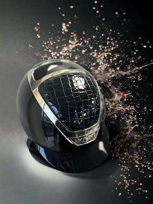 Kask Dogma Black Helmet, Black Leather