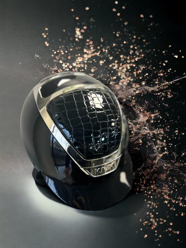 Kask Dogma Black Helmet, Black Leather