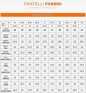 Fabbri Pro Boot Black 41