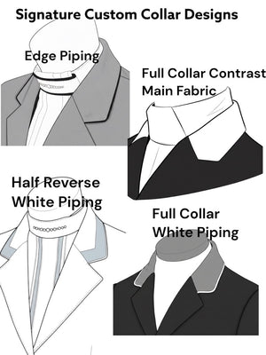 Men's Carl Dressage Tailcoat, Navy & Ocean