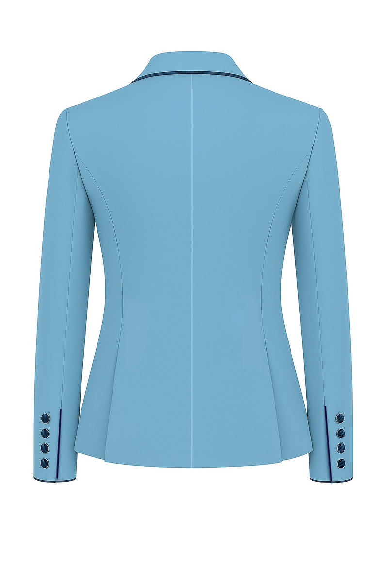 Ladies Charlotte Short Jacket, Baby Blue