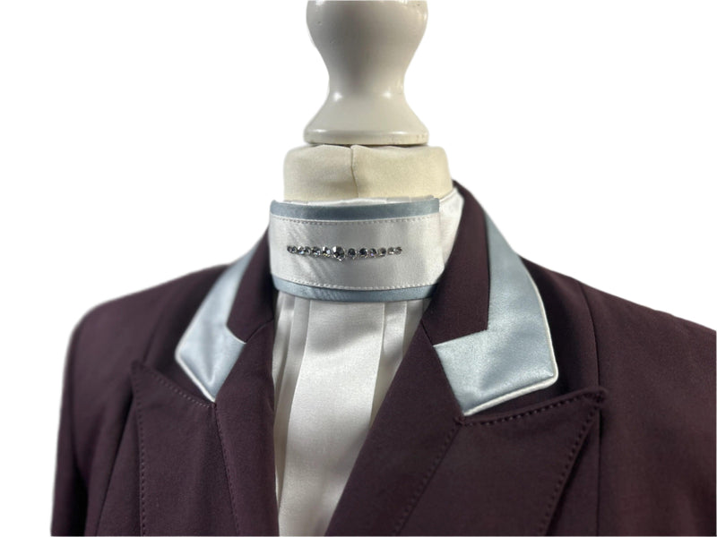 Nicole Ladies Charlotte Short Jacket, Navy & Sky Blue