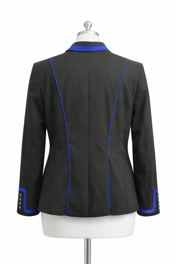 Sale Ladies Charlotte Short Jacket Navy with royal contrast  UK Size 20SPL