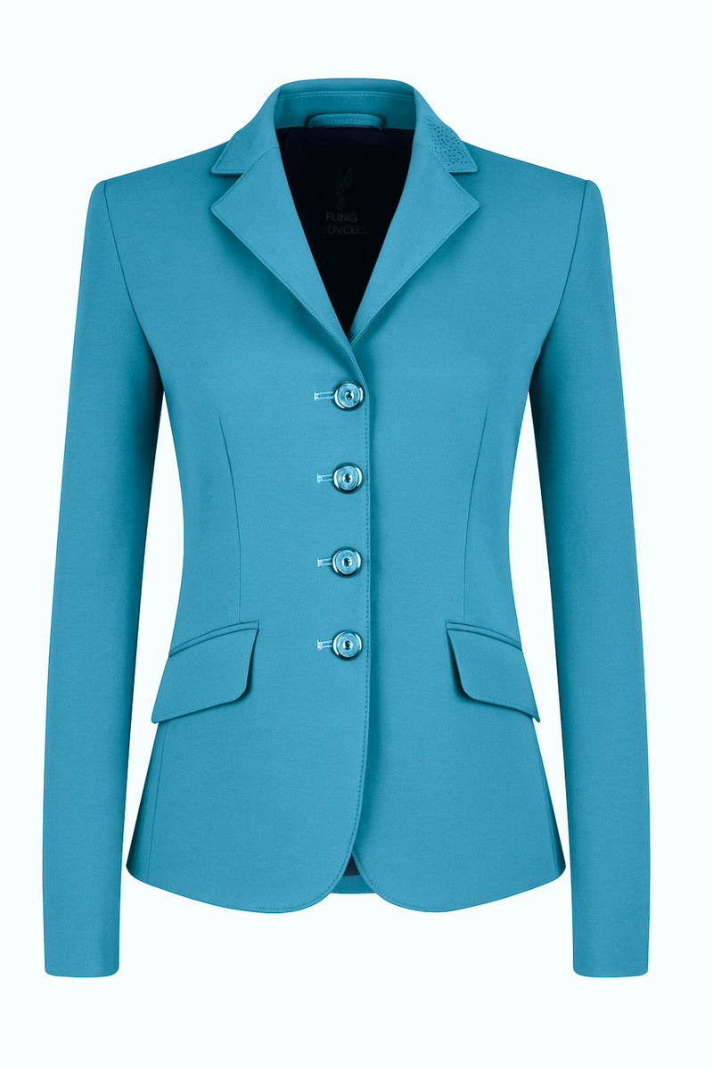 Ladies Charlotte Short Jacket, Azure