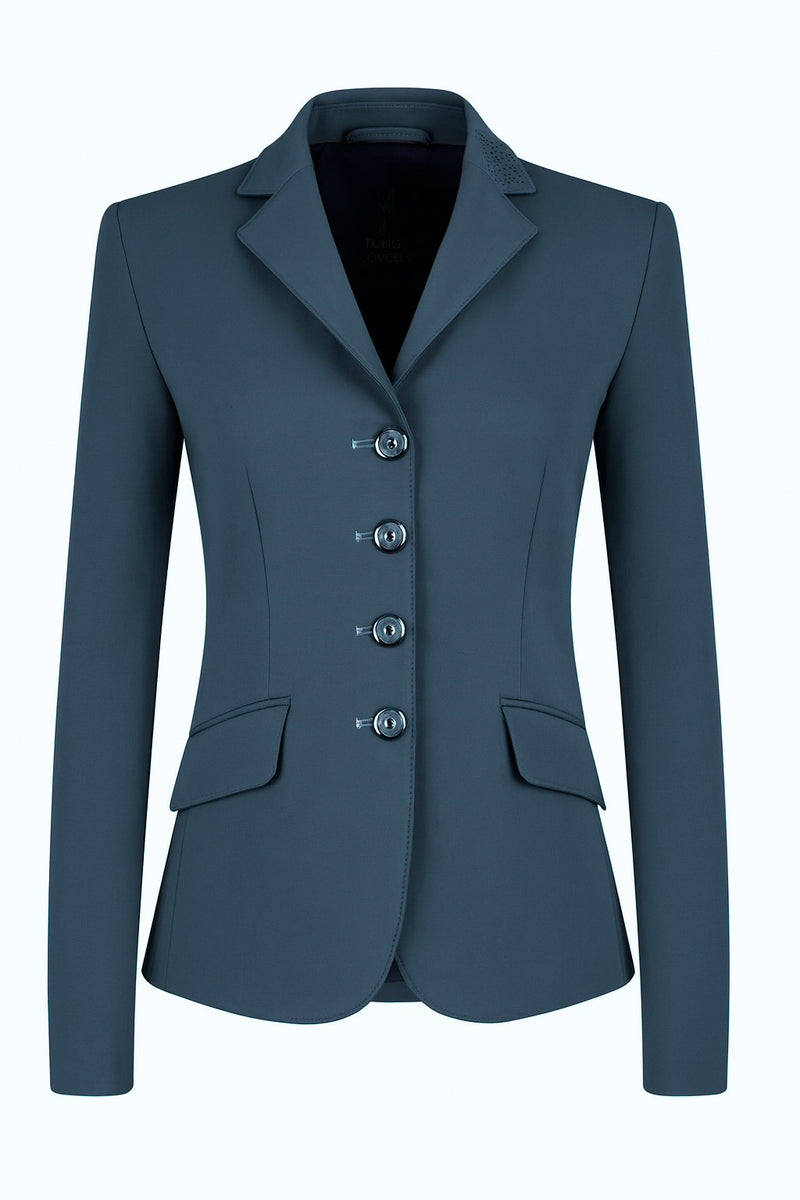 Ladies Charlotte Short Jacket, Denim