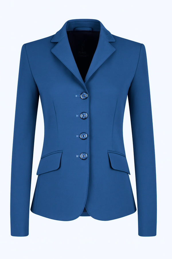 Ladies Charlotte Short Jacket, Classic blue