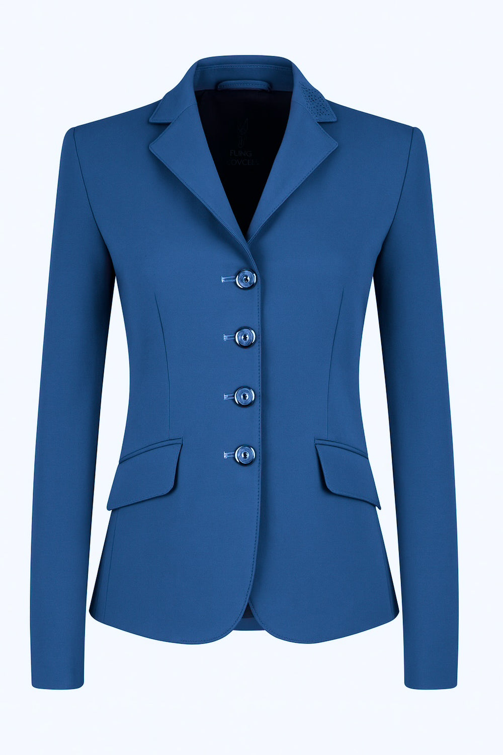 Ladies Charlotte Short Jacket, Classic blue - Custom measurements
