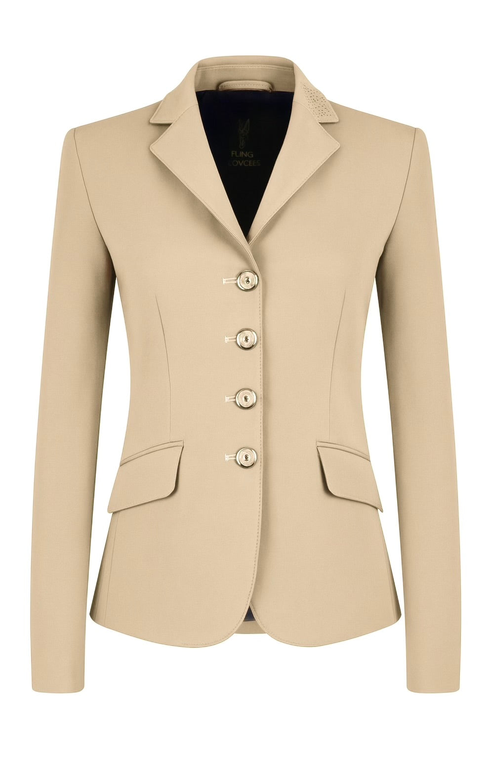 Ladies Charlotte Short Jacket, Sand - Custom measurements