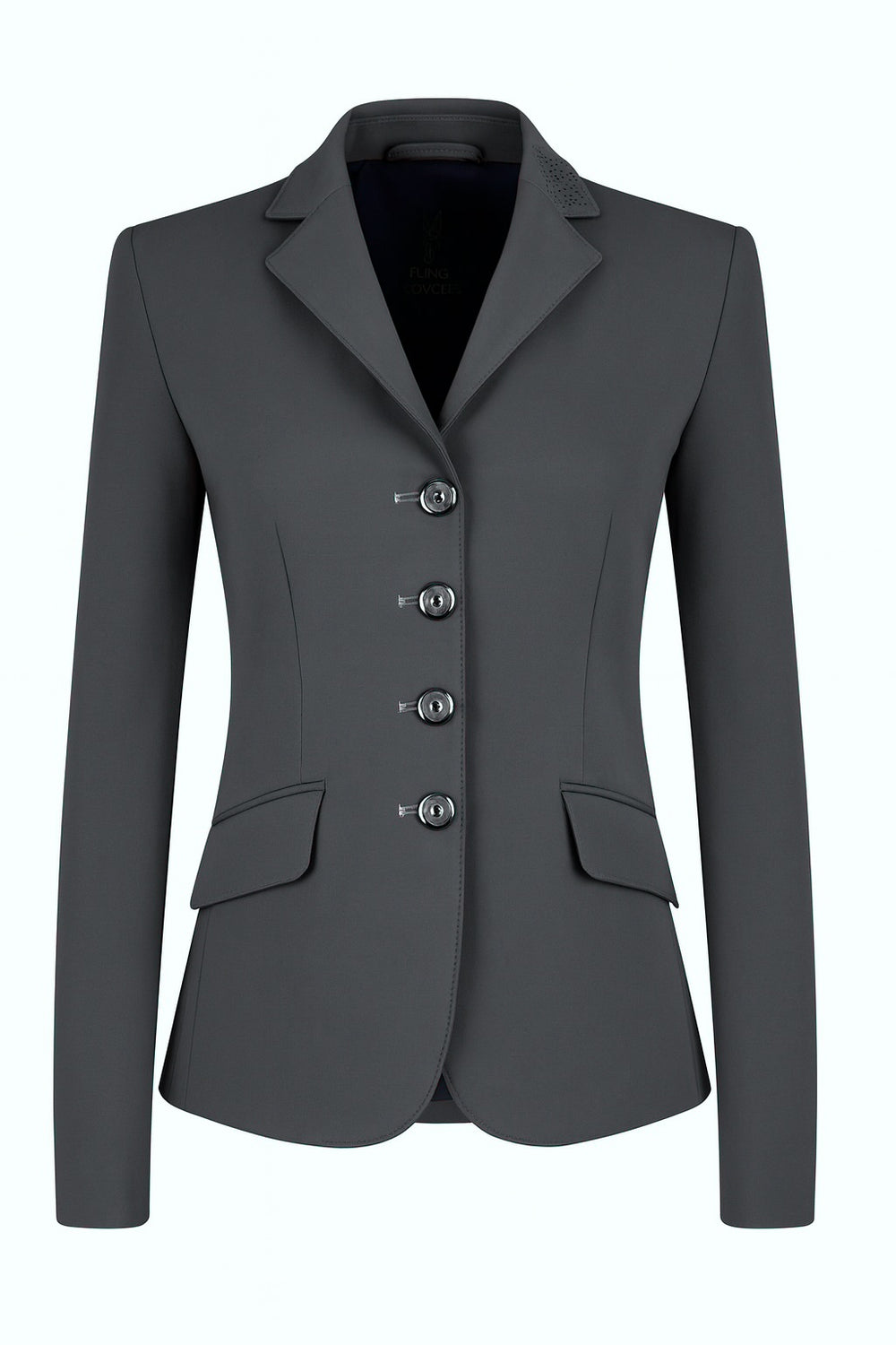 Ladies Charlotte Short Jacket, Slate Grey - Custom measurements