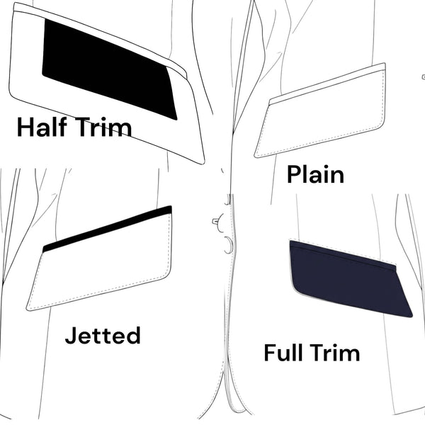 Ladies Charlotte Short Jacket - Sand with Pink/Grey Liberty trim