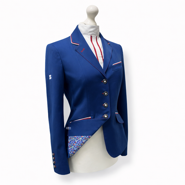 Designed by Joe Stockdale Ladies Jacket - Royal Blue - RTW