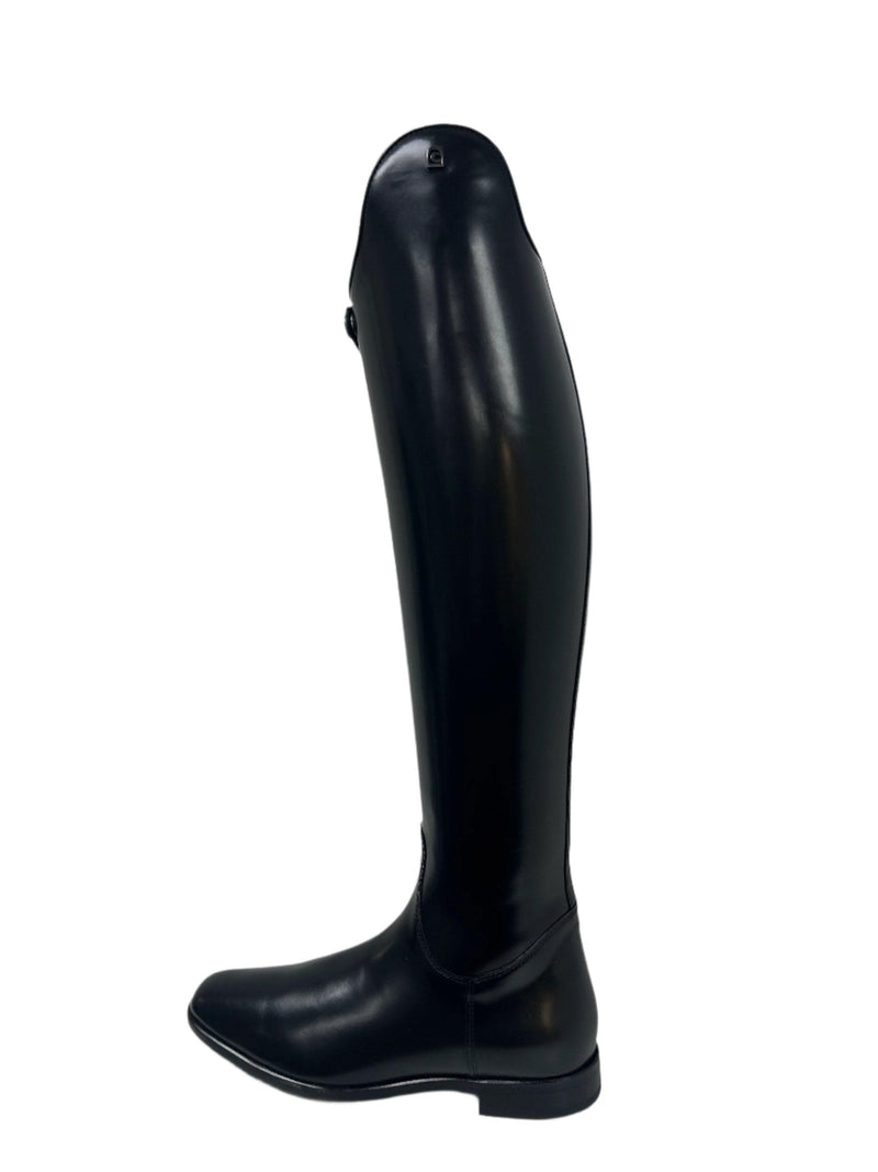 Black Semi Patent Competition Boot UK size 7