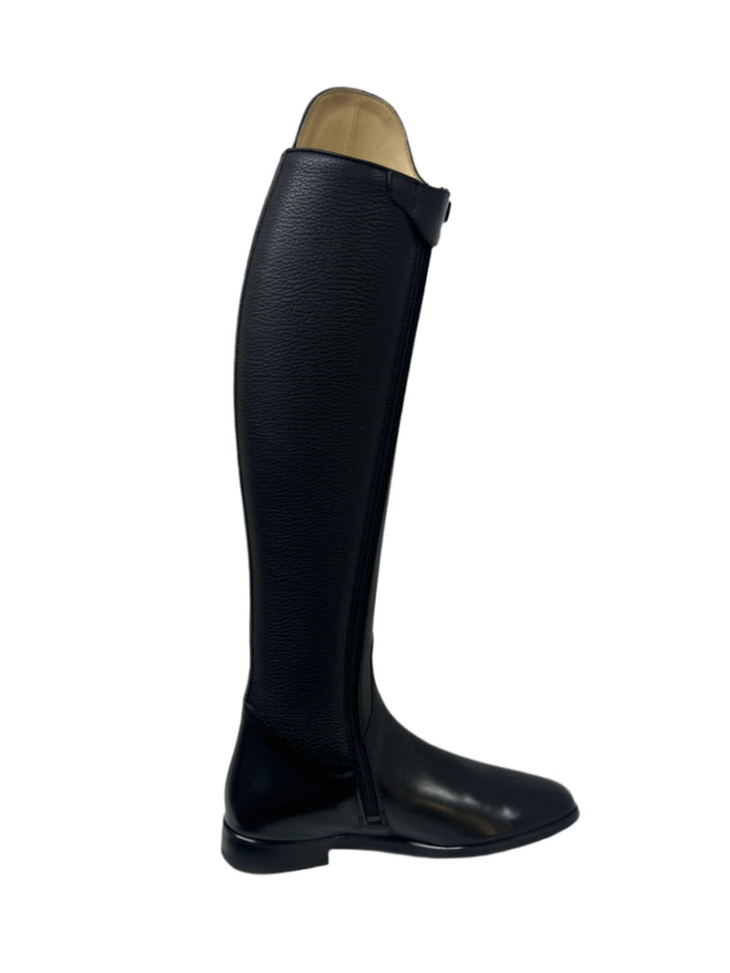 Black Semi Patent Competition Boot UK size 7