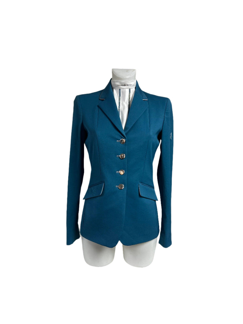 Nicole Ladies Charlotte Short Jacket, Navy & Sky Blue