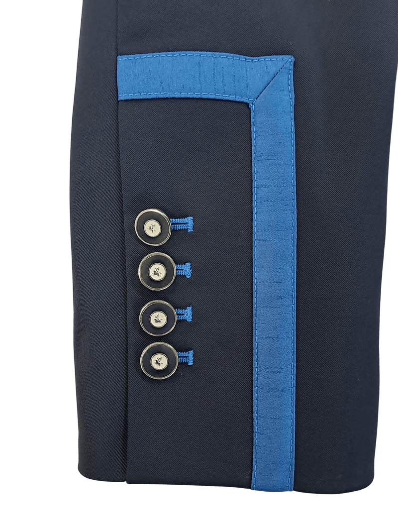 Nicole Ladies Charlotte Short Jacket, Navy & Sky Blue