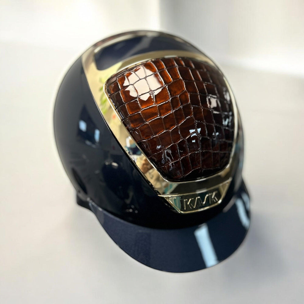 Kask Navy Dogma with Copper leather