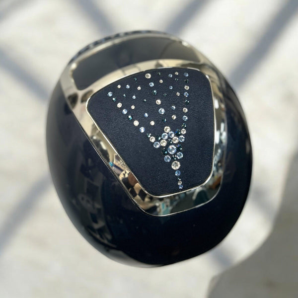 Kask Hat, with Swarovski Crystal Embellishments - Waterfall