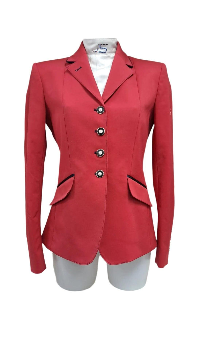 Nicole Ladies Charlotte Short Jacket, Navy & Sky Blue
