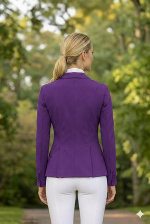 Ladies Charlotte Short Jacket - Purple and Grape