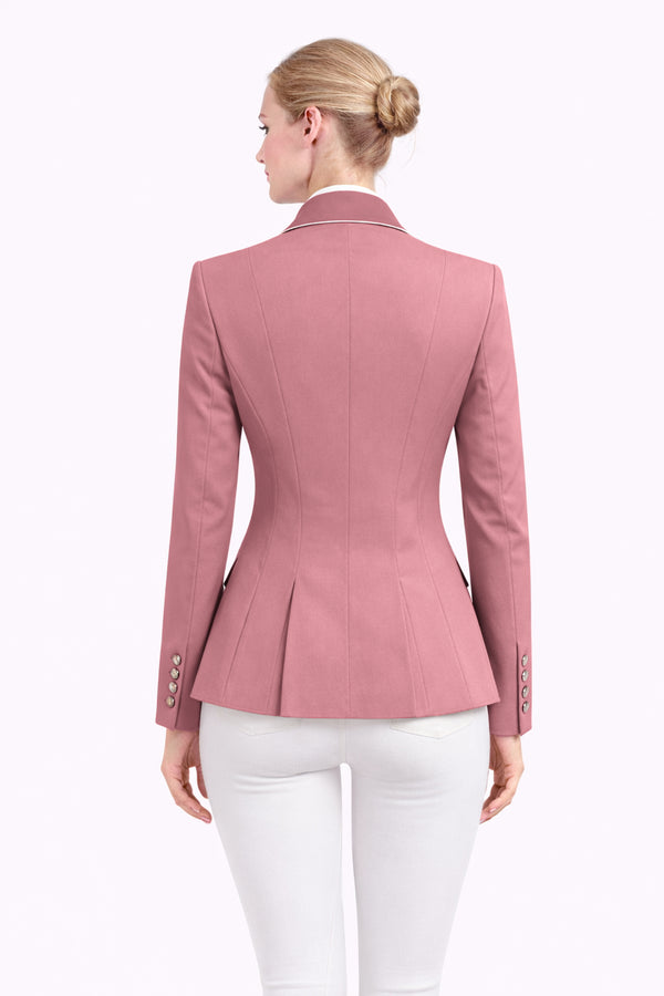 Ladies Charlotte Short Jacket, Rose Pink and Pink