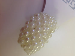 Pearl Beaded Hair Ties and Clips
