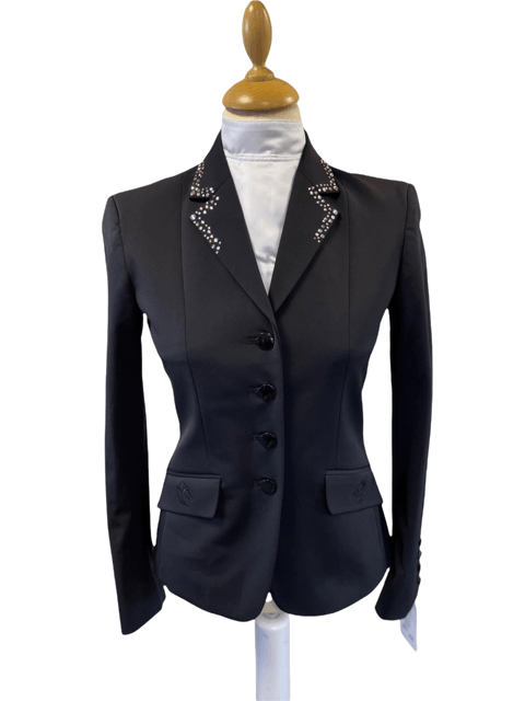 SALE - Ladies Charlotte Short Jacket with Crystal Lapels