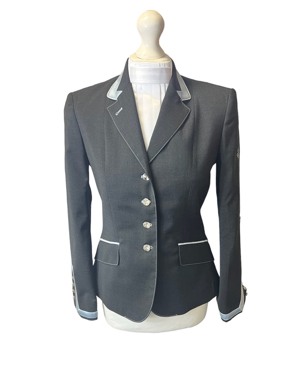 Sale -  Ladies Charlotte Short Jacket,  Charcoal Helle & Slate