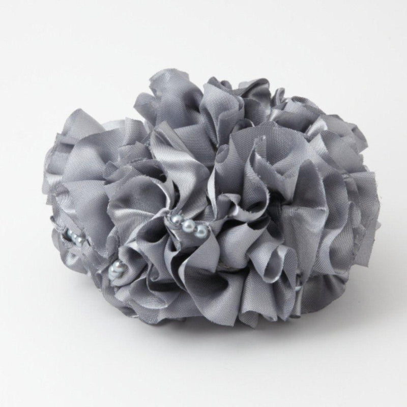 Satin Ruffle Wave Scrunchie