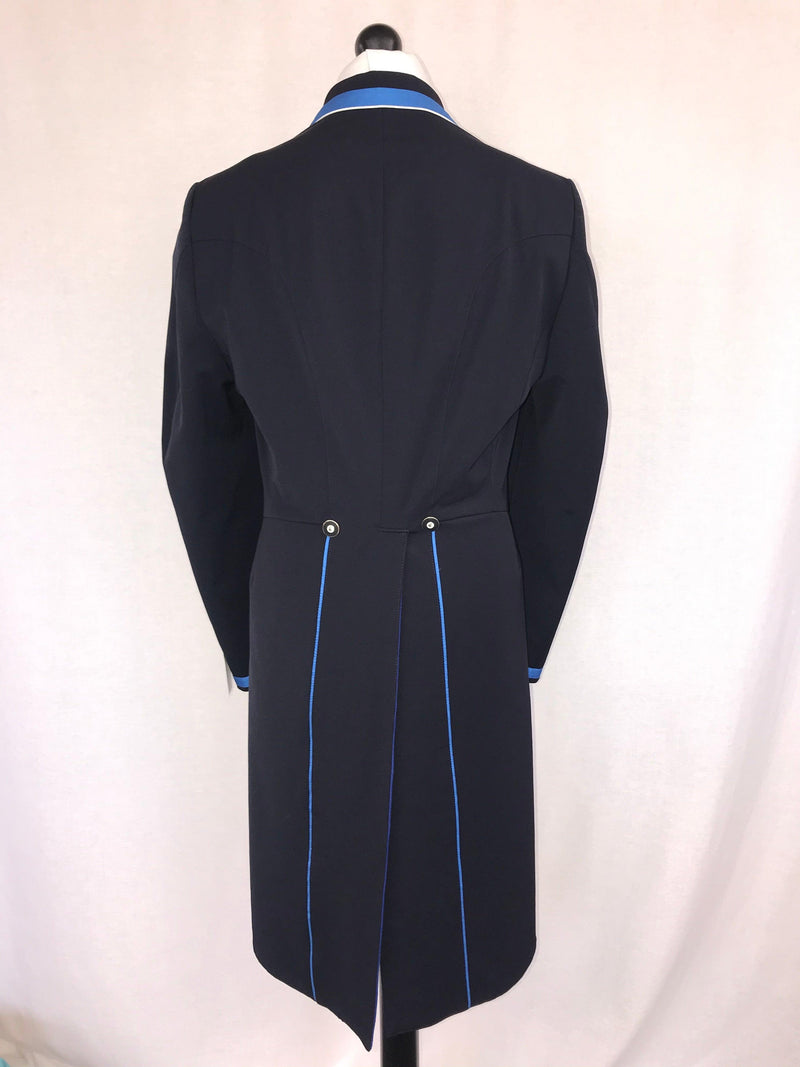 Men's Carl Dressage Tailcoat, Navy & Royal Blue